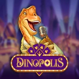 Dinopolis slot logo by Push Gaming at Melbet Casino