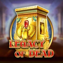 Legacy of Dead slot logo by  at Melbet Casino