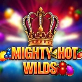 Mighty Hot Wilds online game logo by Inspired Gaming on melbetting.in