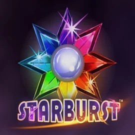 Starburst casino game by NetEnt – featured logo at Melbet Casino